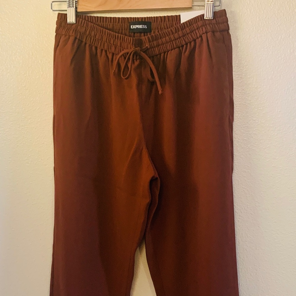 Express Mid Rise Drawstring Utility Jogger Pant